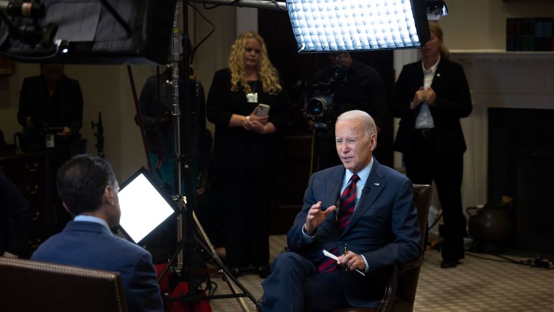 CNN Exclusive: Biden says war with Russia must end before NATO can consider membership for Ukraine