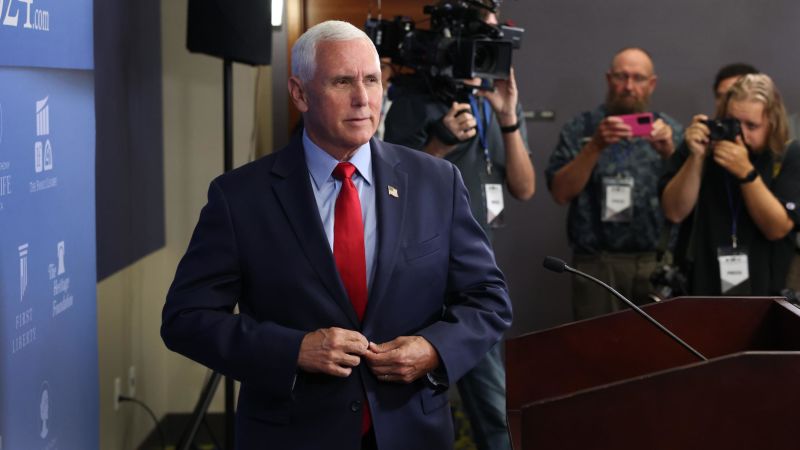 Pence lags behind GOP rivals in second-quarter fundraising