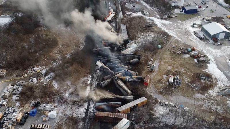 Biden appointing federal coordinator to oversee long-term recovery in East Palestine following train derailment